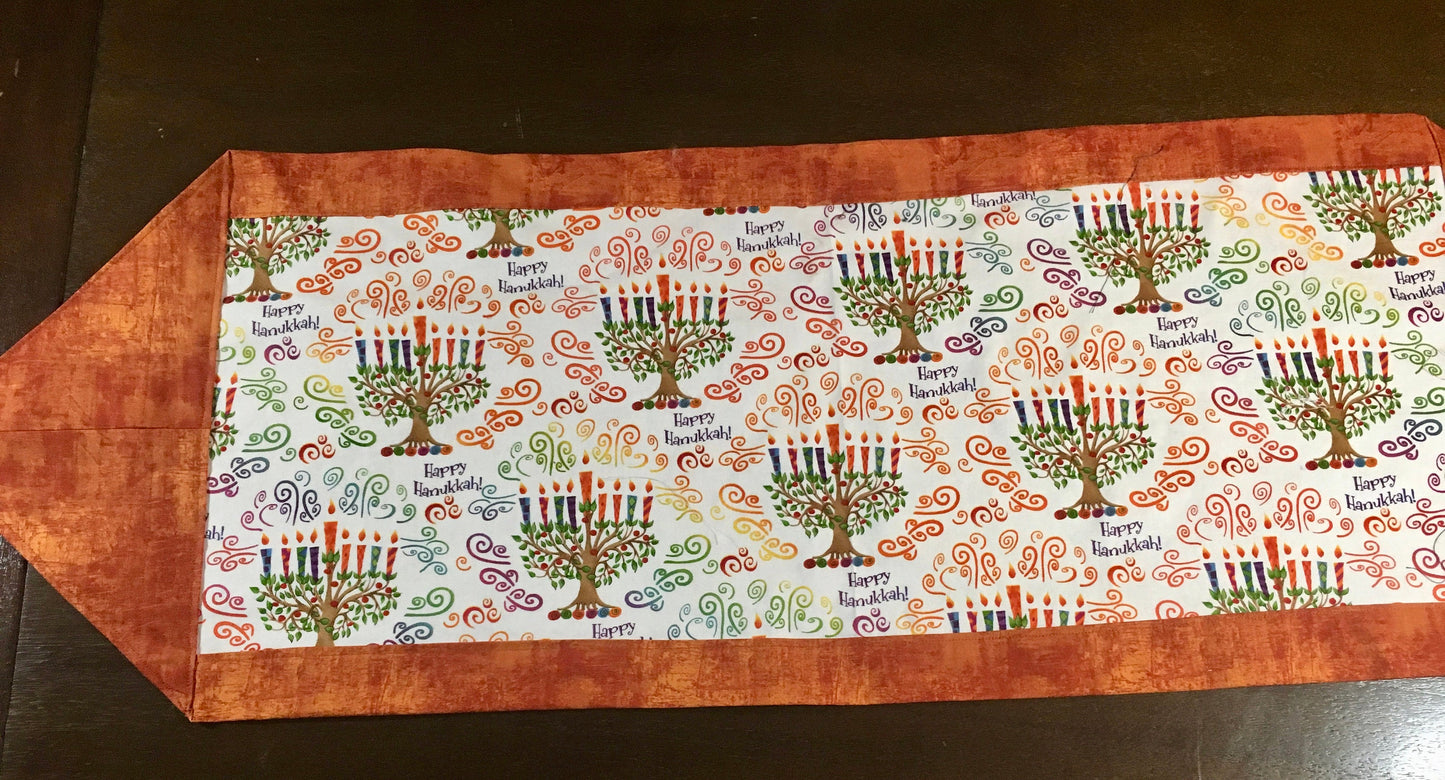 Chanukah Hanukkah Table Runner