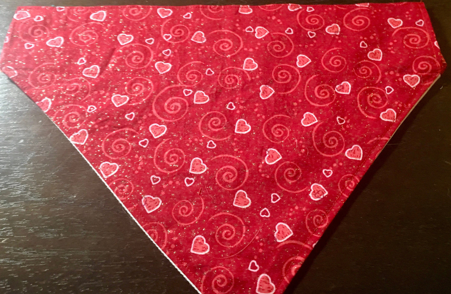 Valentine's Day Dog Bandana Reversible