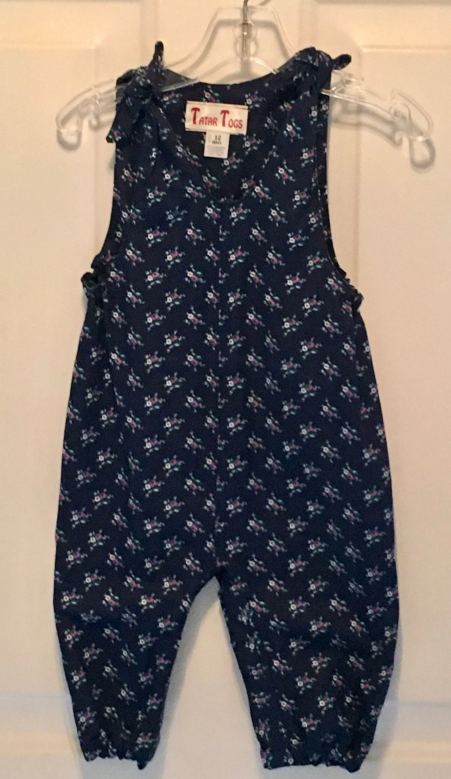 Navy print Romper 24 months 100% cotton