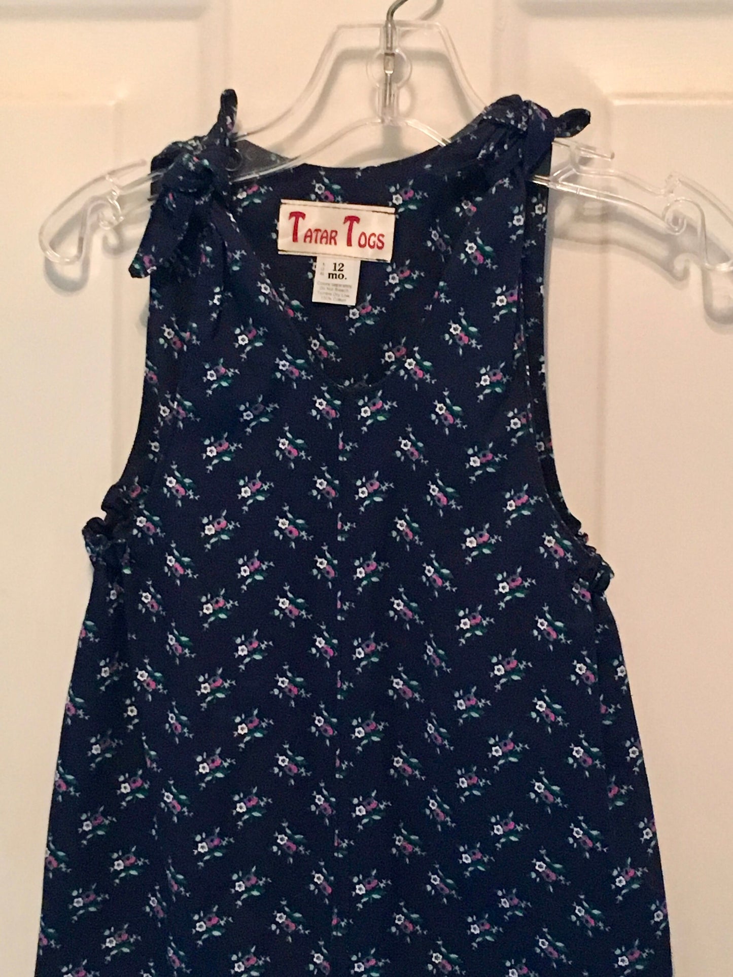 Navy print Romper 24 months 100% cotton