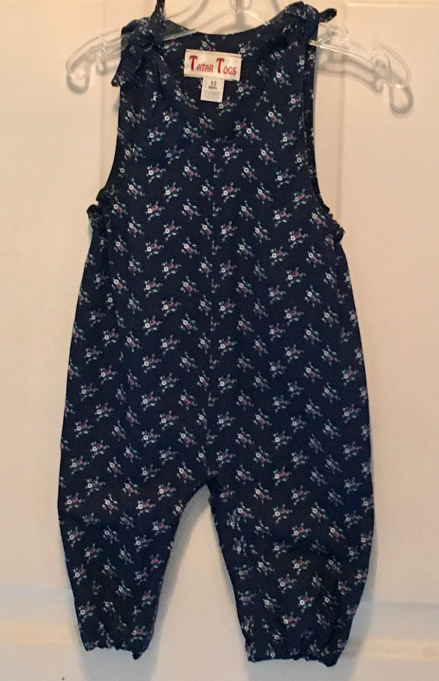 Navy print Romper 24 months 100% cotton