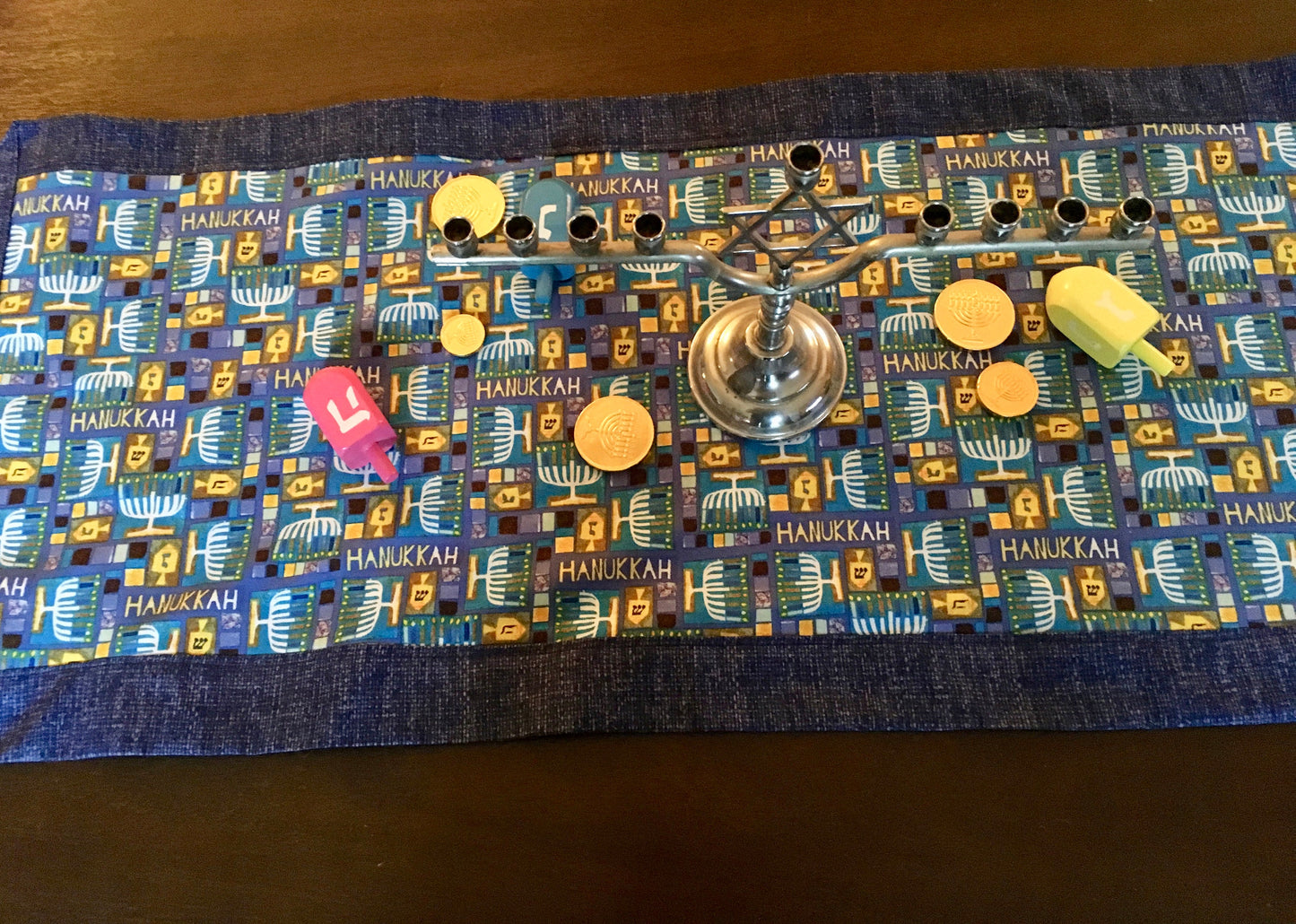 Chanukah Hanukkah Table Runner