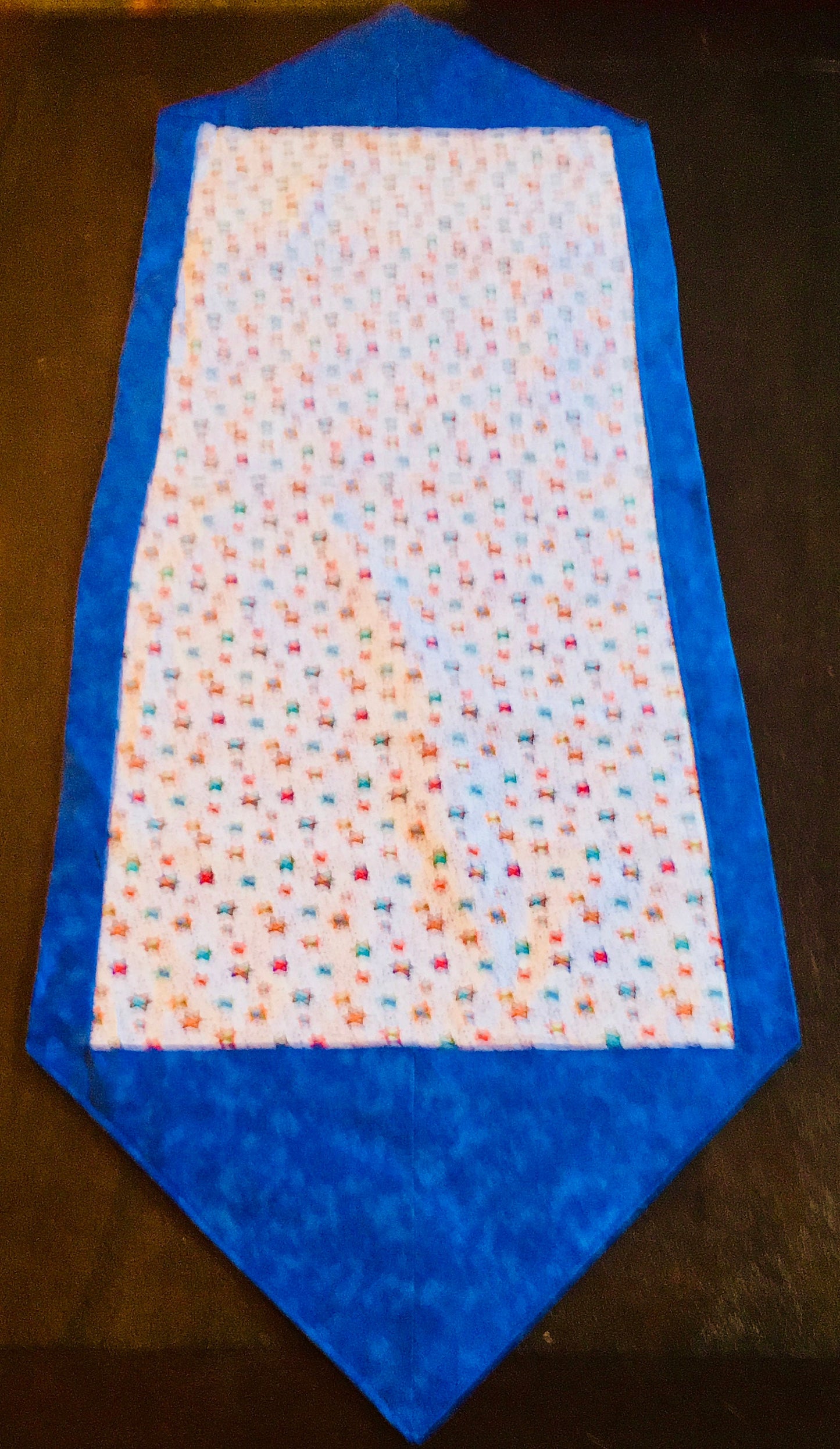 Table Runner reversible Jewish Holidays Shabbat