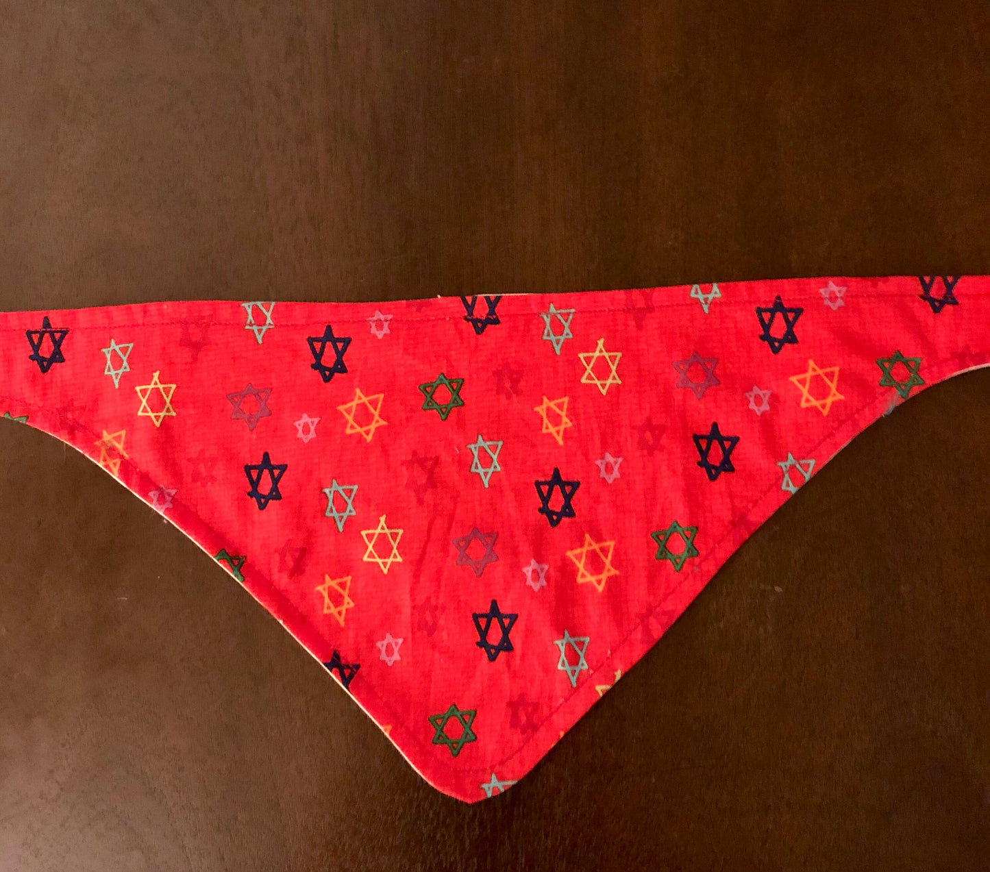 Rosh Hashanah Dog Bandana Jewish New Year hook and loop closure