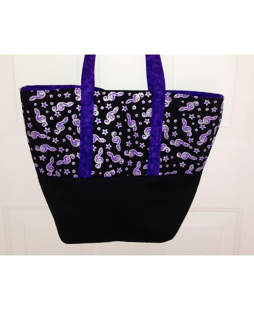 Tote Handbag Purse  for Music Lovers